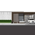 Modern Gate Entrance Gate 3d model