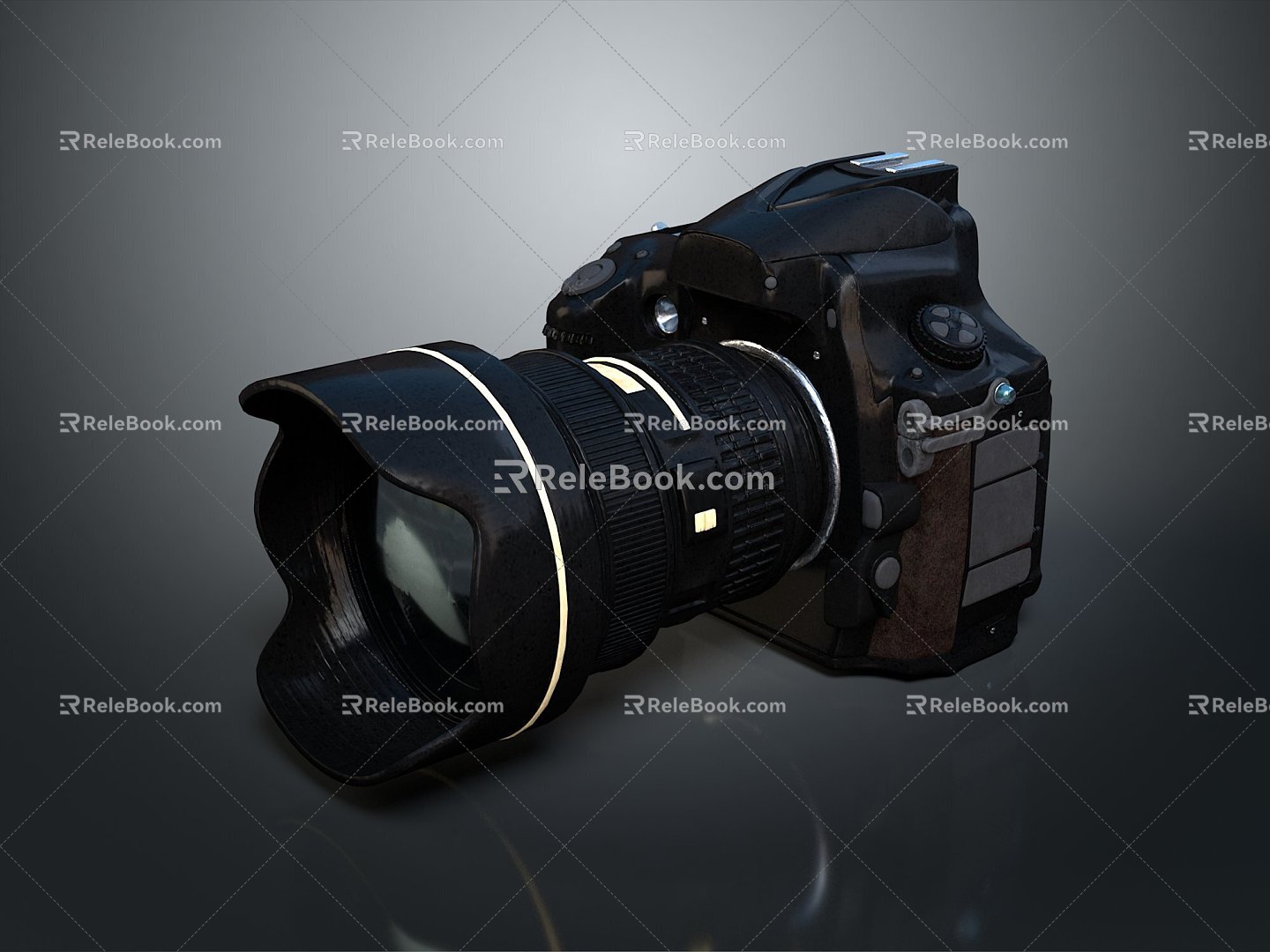 DSLR Camera Card Machine Digital Camera Digital Camera Camera Photographic Equipment 3d model