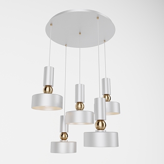 Modern chandelier 3d model