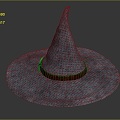 Modern Witch Hat Magician Hat Magic Hat 3d model