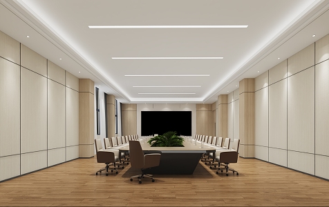 Conference Room 3d model