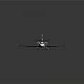 Sleek Modern Passenger Jet Exterior With White Gray Body Red Accents And Aerodynamic Wings