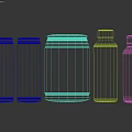 Red Bull Energy Drinks With Various Cans And Bottles For Functional Beverage Options