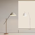 Middle style floor lamp 3d model