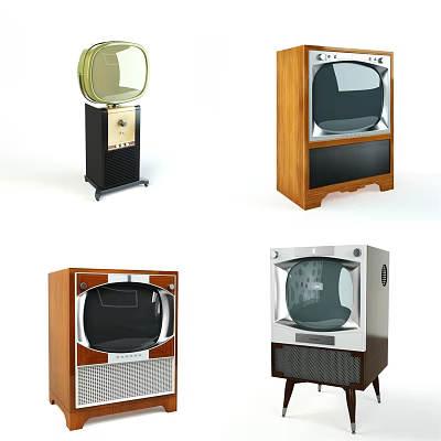 Retro TV 3d model Retro TV 3d model