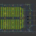 Modern Cinema Hall Interior With Rows Of Seats Large Screen And Wooden Walls