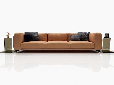 Modern Three-Seat Sofa model