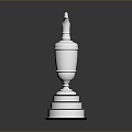 World Cup Football Trophy Champion Trophy Gold Cup Trophy World Cup Gold Cup Game Trophy Sporting Goods 3d model