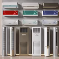 Modern air conditioning air conditioning combination 3d model