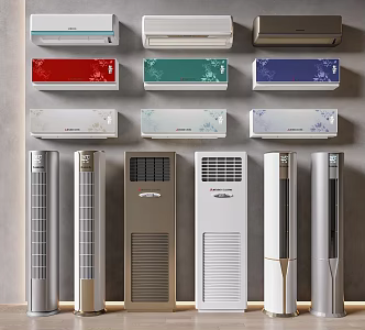 Modern air conditioning air conditioning combination 3d model