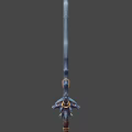 Wizard Style Sword 3d model
