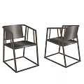 Modern Accent Chair With Wooden Frame And Light Gray Upholstered Design