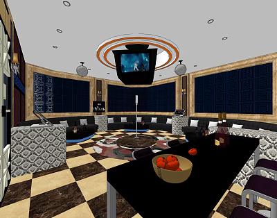 Jane Ou KTV 3d model