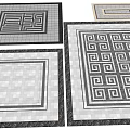 Various Plaza Paving Designs With Geometric Patterns And Decorative Grid Styles