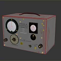 Adjustable Amplifier Regulator With Knobs Dials Indicator Lights Copper Corrosion And Metal Handle