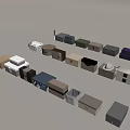 Box Storage Box Storage Box Shoe Box Decorative Box 3d model