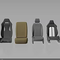 Modern Furniture Seats In Gray And Yellow With Lighting Accents And Design Styles