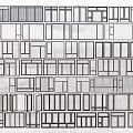 Collection of Various Window Frames with Different Shapes and Sizes