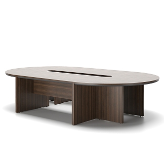 Modern Conference Table Office Conference Table 3d model