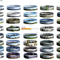 Diverse Circular Garden Landscape Design Concepts With Natural And Urban Elements