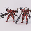 Trendy Play Robot Armored Core Game Role Game Figure Movie Role Toy Decoration Toy Decoration Hand-held 3d model