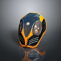 Sci-Fi Helmet Alien Helmet High Tech Helmet Game Helmet 3d model