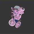 Stylish Blue Vintage Motorcycle With Chrome Accents Retro Seat And Shiny Wheels