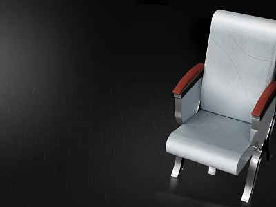 Modern Leisure Chair Audience Chair 3d model Modern Leisure Chair Audience Chair 3d model