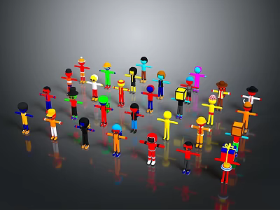 Characters Game Characters Game Characters Realistic Characters Cartoon Characters Handmade Cartoon Handmade 3d model