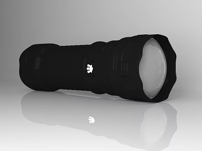 Outdoor Flashlight Wild Adventure Lighting Tools 3d model