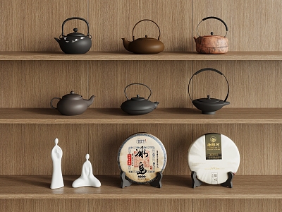 New Chinese Tea Set Teapot Tea model