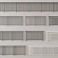 Various Stylish Railing Designs in Black and White for Home Decoration