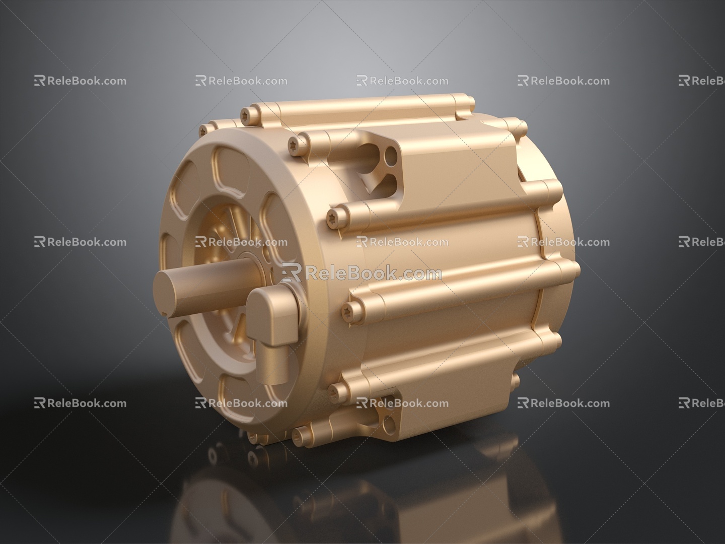 Modern Motor Motor 3d model