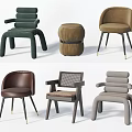 Stylish Accent Chairs With Various Designs Multiple Colors And Modern Leg Styles For Home Decor