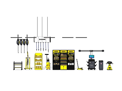 Modern Industrial Equipment Automobile Maintenance Equipment model