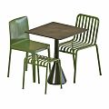 Leisure tables and chairs 3D model 3d model