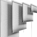 Modern Layered Window Blinds In Neutral Tones For Stylish Home Interior Design