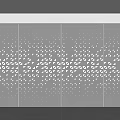 Modern Background Wall Perforated Background Wall Gradient Orifice Plate Gradient Orifice Plate Gradient Orifice Sofa Background Wall Perforated Aluminum Plate Mine Screen 3d model