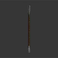 Vintage Handcrafted Axe Design With Metal Blade And Wooden Handle Weapon