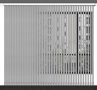 Modern venetian blinds 3d model