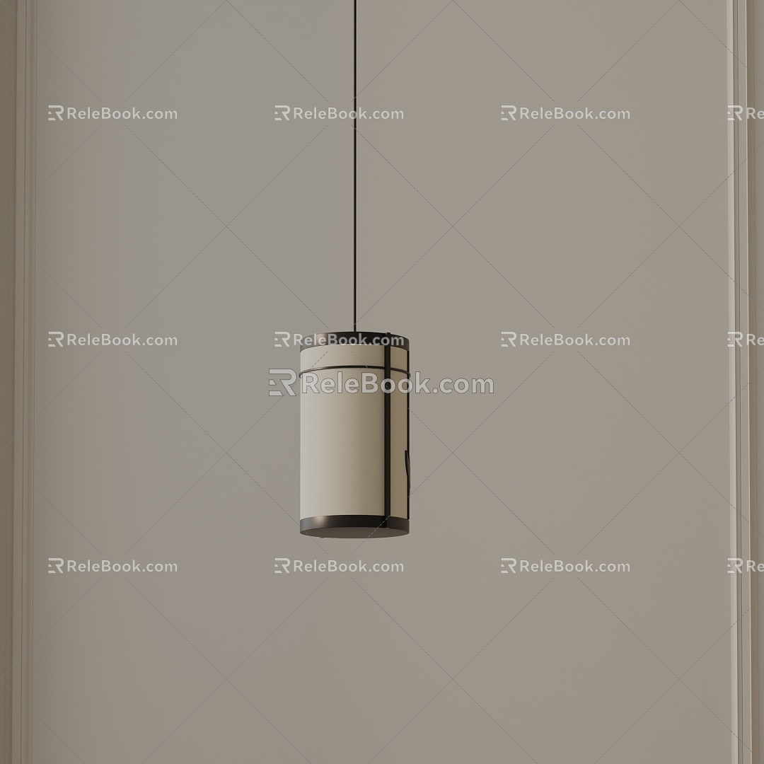 Modern chandelier 3d model