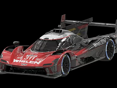 Cadillac Racing Car Pro Racing 3d model