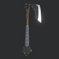 Tomahawk Game Axe Ares Axe Mountain Axe Pangu Axe Firewood Axe Cold Weapon Low Face Number Low Model Simple Model Movie Level Realistic 3d model