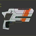 Modern Pistol Sci-Firearms Sci-Fi Game Gun Games Firearms Game Gun 3d model