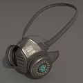 Gas Mask Gas Mask Biochemical Mask Gas Mask Simple Model Gas Mask Low Model Gas Mask Low Face Game Mask 3d model