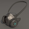 Gas Mask Gas Mask Mask Biochemical Mask Gas Mask Simple Model Gas Mask Low Model Gas Mask Low Face Game Mask 3d model