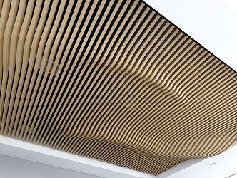 Modern Ceiling Special-shaped Ceiling Grille Ceiling Creative Ceiling 3d model