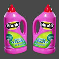 PlaniS Super Cleaner All Purpose Safest Choice Pink Bottles Cleaning Products