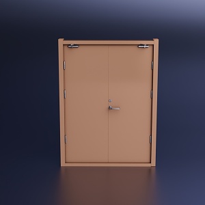 fireproof door fireproof double door class a fireproof door 3d model