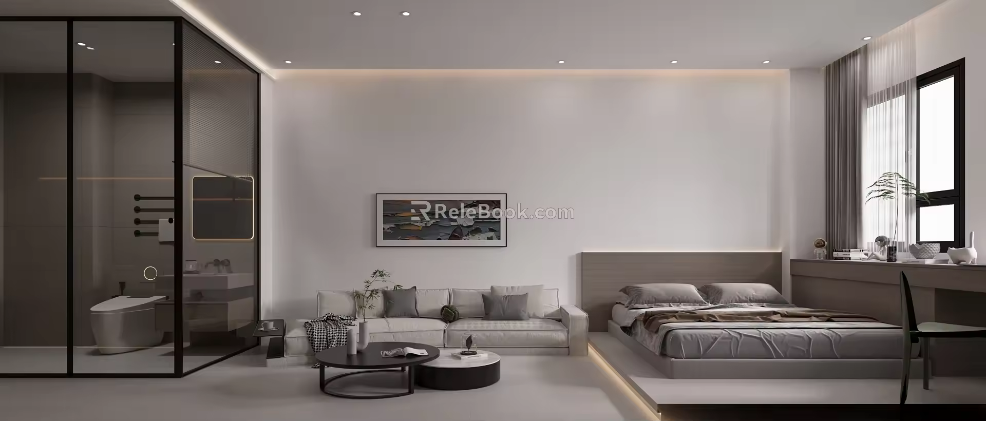 Apartment LOFT 3d model